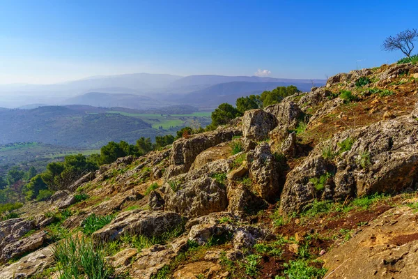 Landscape Hula Valley Upper Jordan River Valley Keren Naftali Upper — Stockfoto