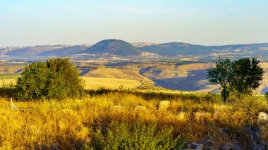 Tabor Dağı ve Aşağı Celile manzarası, Kuzey İsrail