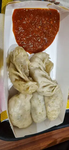 Lezzetli bir yemeğin yakın çekimi.