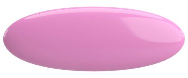 Üç boyutlu düğme. Boş tuş. 3B illüstrasyon.