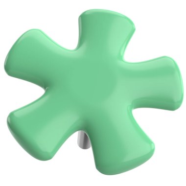 Pimi çek. Çizim iğnesi. Üç boyutlu pim. 3B illüstrasyon.