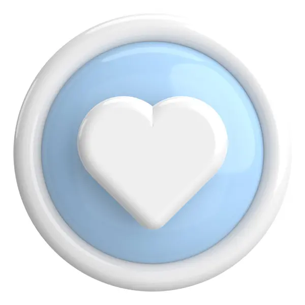 Button Icon Illustration — Stock Photo, Image