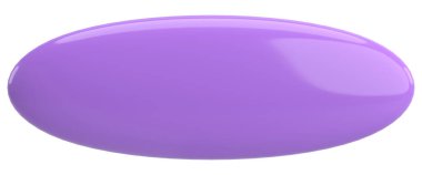 Üç boyutlu düğme. Boş tuş. 3B illüstrasyon.