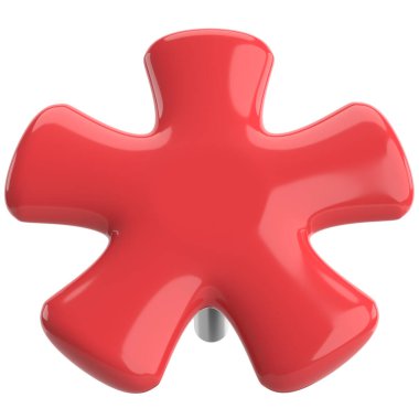 Pimi çek. Çizim iğnesi. Üç boyutlu pim. 3B illüstrasyon.