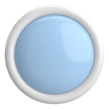 3D işaretlenmemiş onay kutusu. Boş çek kutusu. 3B illüstrasyon.