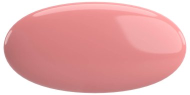 Üç boyutlu düğme. Boş tuş. 3B illüstrasyon.