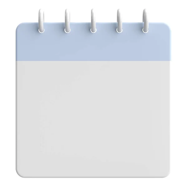 Empty Calendar Calendar Illustration — Stock Photo, Image