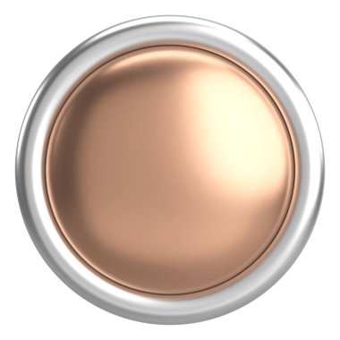 3D işaretlenmemiş onay kutusu. Boş çek kutusu. 3B illüstrasyon.