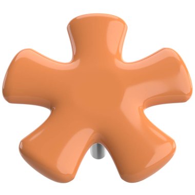 Pimi çek. Çizim iğnesi. Üç boyutlu pim. 3B illüstrasyon.