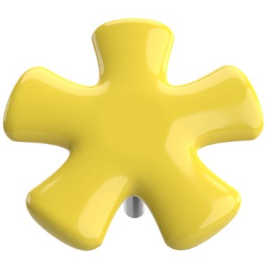 Pimi çek. Çizim iğnesi. Üç boyutlu pim. 3B illüstrasyon.