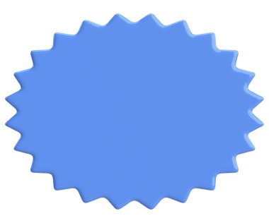 Fiyat etiketi Fiyat etiketi 3B illüstrasyon.