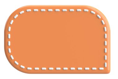 Fiyat etiketi Fiyat etiketi 3B illüstrasyon.