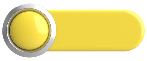 Botón Botón Vacío Ilustración — Foto de Stock
