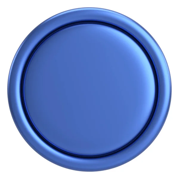 Circle Button Empty Button Illustration — Stock Photo, Image