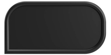 Fiyat etiketi Konuşma balonu. 3B illüstrasyon.