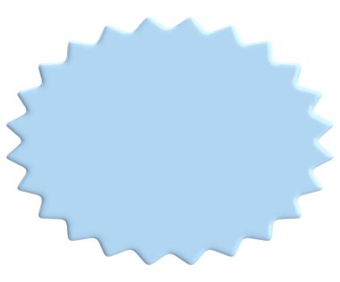 Fiyat etiketi Fiyat etiketi 3B illüstrasyon.