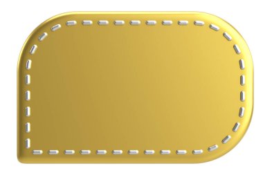 Fiyat etiketi Fiyat etiketi 3B illüstrasyon.