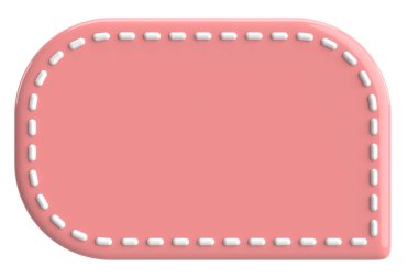 Fiyat etiketi Fiyat etiketi 3B illüstrasyon.