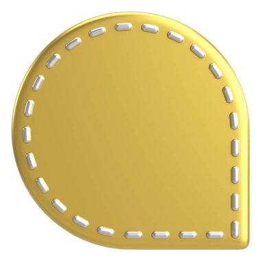 Fiyat etiketi Fiyat etiketi 3B illüstrasyon.