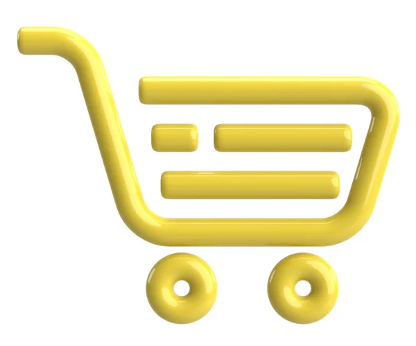 Shopping Cart Icon Illustration — Stock Photo, Image