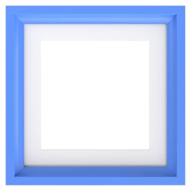 Resim çerçevesi. 3 boyutlu çerçeve. 3B illüstrasyon.