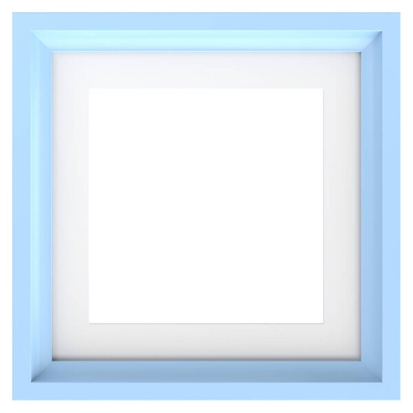 Picture frame. 3D frame. 3D illustration.