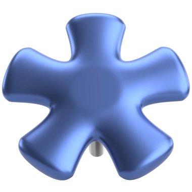 Pimi çek. Çizim iğnesi. Üç boyutlu pim. 3B illüstrasyon.