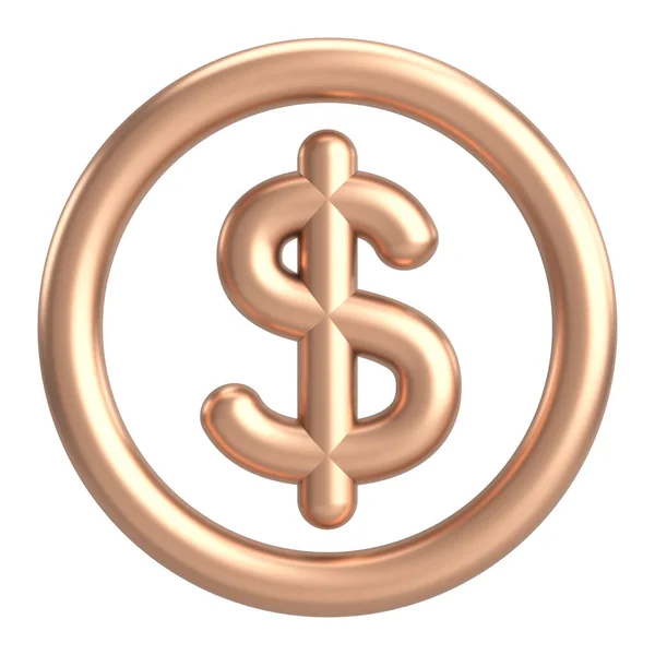 Dollar Sign Illustration — Stock Photo, Image