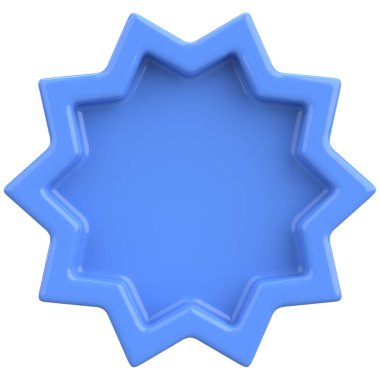 İşaretlenmemiş kutucuk. Boş çek kutusu. 3B illüstrasyon.