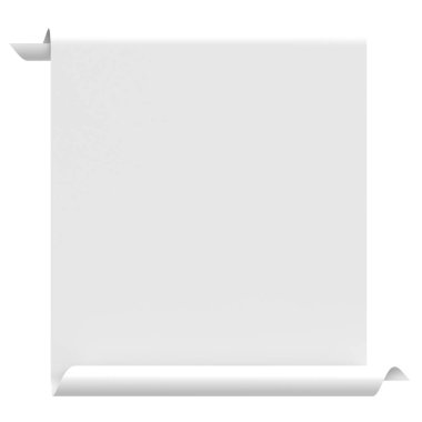 Mesaj kutusu. Üç boyutlu etiket. 3B illüstrasyon.