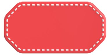 Fiyat etiketi Fiyat etiketi 3B illüstrasyon.