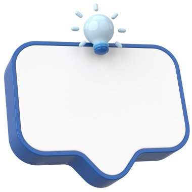 Etkileşimli ipuçları. Hızlı ipuçları. 3B illüstrasyon.