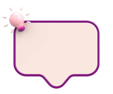 Etkileşimli ipuçları. Hızlı ipuçları. 3B illüstrasyon.