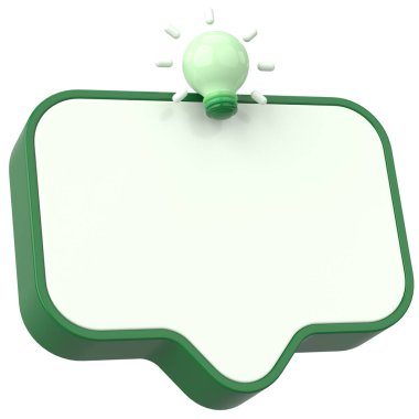 Etkileşimli ipuçları. Hızlı ipuçları. 3B illüstrasyon.