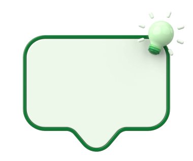 Etkileşimli ipuçları. Hızlı ipuçları. 3B illüstrasyon.