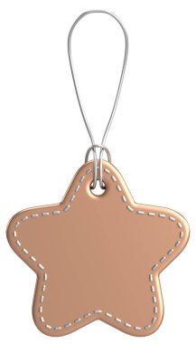 Fiyat etiketi Fiyat etiketi 3B illüstrasyon.