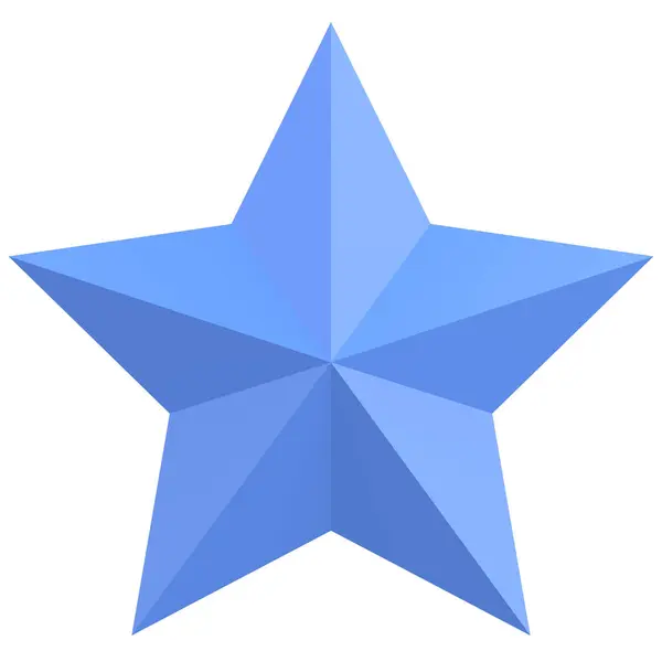 Estrella Forma Estrella Ilustración —  Fotos de Stock