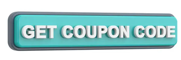 Get Coupon Code Button Illustration — Stock Photo, Image