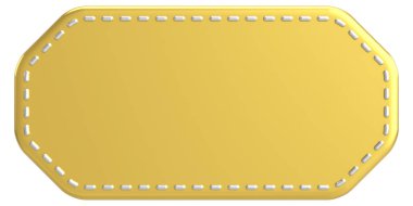 Fiyat etiketi Fiyat etiketi 3B illüstrasyon.