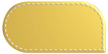 Fiyat etiketi Fiyat etiketi 3B illüstrasyon.