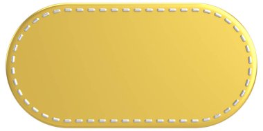 Fiyat etiketi Fiyat etiketi 3B illüstrasyon.