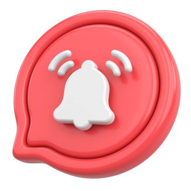 Ortak abonelik simgesi gibi. 3B illüstrasyon.