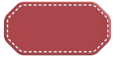 Fiyat etiketi Fiyat etiketi 3B illüstrasyon.