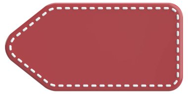 Fiyat etiketi Fiyat etiketi 3B illüstrasyon.