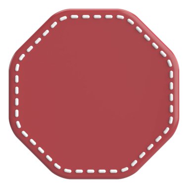 Fiyat etiketi Fiyat etiketi 3B illüstrasyon.