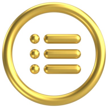 Üç bar menüsü. Hamburger menüsü. 3B illüstrasyon.