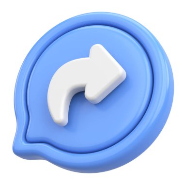 Ortak abonelik simgesi gibi. 3B illüstrasyon.