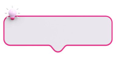 Etkileşimli ipuçları. Hızlı ipuçları. 3B illüstrasyon.