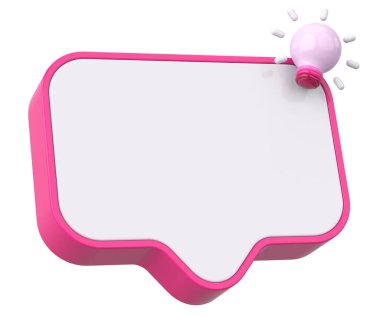 Etkileşimli ipuçları. Hızlı ipuçları. 3B illüstrasyon.