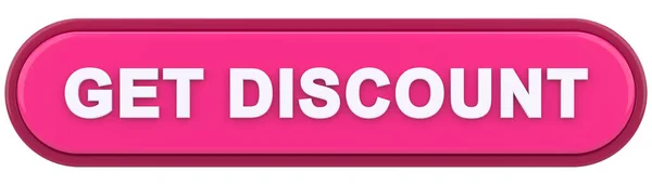 Get Discount Button Illustration — Stock Photo, Image